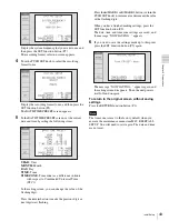 Предварительный просмотр 43 страницы Sony XDCAM PDW-HR1 Operation Manual