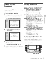 Предварительный просмотр 51 страницы Sony XDCAM PDW-HR1 Operation Manual