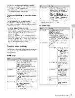 Предварительный просмотр 57 страницы Sony XDCAM PDW-HR1 Operation Manual