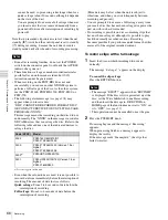 Предварительный просмотр 66 страницы Sony XDCAM PDW-HR1 Operation Manual