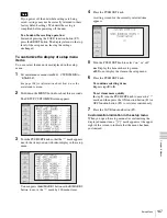 Предварительный просмотр 147 страницы Sony XDCAM PDW-HR1 Operation Manual