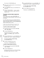 Предварительный просмотр 170 страницы Sony XDCAM PDW-HR1 Operation Manual