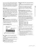 Preview for 15 page of Sony XDCAM PDW-R1 Operation Manual