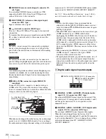 Preview for 22 page of Sony XDCAM PDW-R1 Operation Manual