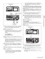 Preview for 45 page of Sony XDCAM PDW-R1 Operation Manual