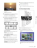 Preview for 63 page of Sony XDCAM PDW-R1 Operation Manual