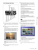 Preview for 65 page of Sony XDCAM PDW-R1 Operation Manual