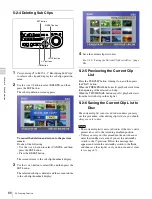 Preview for 66 page of Sony XDCAM PDW-R1 Operation Manual