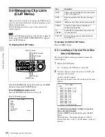 Preview for 68 page of Sony XDCAM PDW-R1 Operation Manual