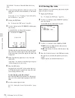 Preview for 70 page of Sony XDCAM PDW-R1 Operation Manual