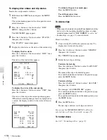 Preview for 118 page of Sony XDCAM PDW-R1 Operation Manual