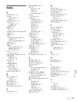 Preview for 151 page of Sony XDCAM PDW-R1 Operation Manual