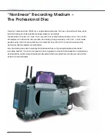 Предварительный просмотр 4 страницы Sony XDCAM PDW-U1 Brochure