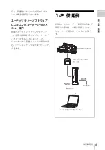 Предварительный просмотр 9 страницы Sony XDCAM PDW-U1 Operation Manual