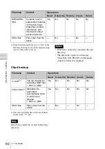 Предварительный просмотр 60 страницы Sony XDCAM PDW-U1 Operation Manual