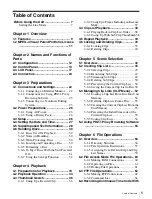 Preview for 5 page of Sony XDCAM PDW-V1 Operation Manual