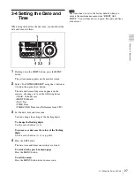 Preview for 27 page of Sony XDCAM PDW-V1 Operation Manual