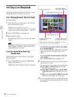 Preview for 38 page of Sony XDCAM PDW-V1 Operation Manual