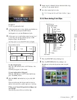 Preview for 47 page of Sony XDCAM PDW-V1 Operation Manual