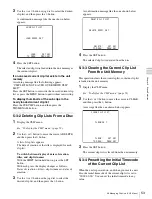 Preview for 53 page of Sony XDCAM PDW-V1 Operation Manual