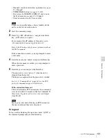 Preview for 63 page of Sony XDCAM PDW-V1 Operation Manual