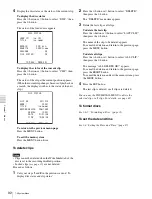 Preview for 92 page of Sony XDCAM PDW-V1 Operation Manual