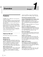 Preview for 6 page of Sony XDCAM PMW-1000 Operation Manual