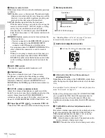 Preview for 10 page of Sony XDCAM PMW-1000 Operation Manual