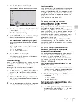 Preview for 31 page of Sony XDCAM PMW-1000 Operation Manual