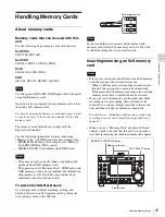 Preview for 37 page of Sony XDCAM PMW-1000 Operation Manual