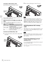 Preview for 38 page of Sony XDCAM PMW-1000 Operation Manual