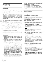 Preview for 48 page of Sony XDCAM PMW-1000 Operation Manual