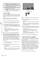 Preview for 62 page of Sony XDCAM PMW-1000 Operation Manual