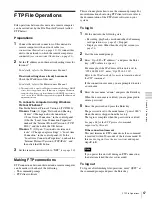 Preview for 67 page of Sony XDCAM PMW-1000 Operation Manual