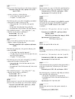 Preview for 69 page of Sony XDCAM PMW-1000 Operation Manual