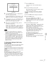 Preview for 77 page of Sony XDCAM PMW-1000 Operation Manual