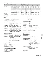 Preview for 99 page of Sony XDCAM PMW-1000 Operation Manual