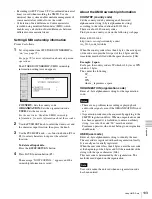 Preview for 103 page of Sony XDCAM PMW-1000 Operation Manual