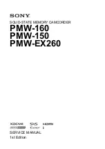 Sony XDCAM PMW-160 Service Manual preview