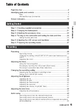 Preview for 15 page of Sony XDCAM PXW-X70 Operating Manual