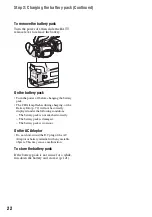 Preview for 22 page of Sony XDCAM PXW-X70 Operating Manual