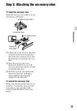 Preview for 23 page of Sony XDCAM PXW-X70 Operating Manual