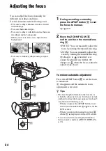 Preview for 34 page of Sony XDCAM PXW-X70 Operating Manual