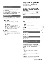 Preview for 97 page of Sony XDCAM PXW-X70 Operating Manual