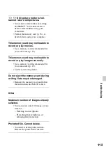 Preview for 113 page of Sony XDCAM PXW-X70 Operating Manual