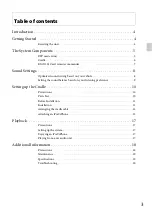 Preview for 3 page of Sony XDP-MU110 Operating Instructions Manual