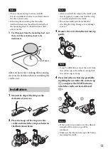 Preview for 13 page of Sony XDP-PK1000 Operating Instructions Manual