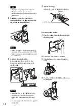 Preview for 14 page of Sony XDP-PK1000 Operating Instructions Manual