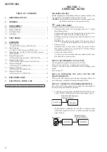 Preview for 2 page of Sony XDP-PK1000 Service Manual