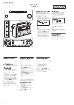 Preview for 4 page of Sony XDR-S100CD Service Manual